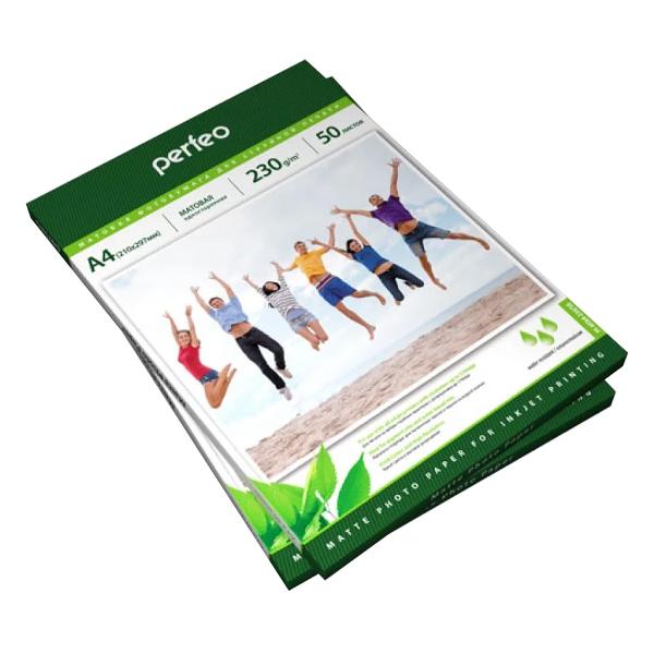 Фотобумага для принтера Perfeo MTA4-230/50