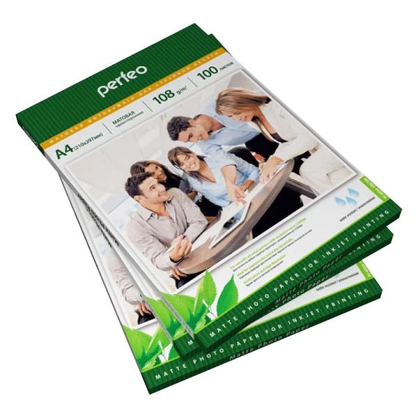 Фотобумага для принтера Perfeo MTA4-108/100