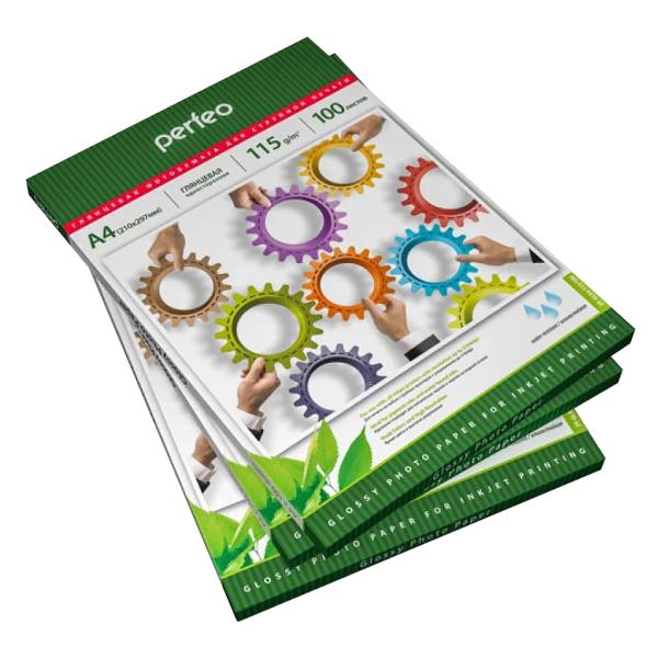 Фотобумага для принтера Perfeo GLA4-115/100