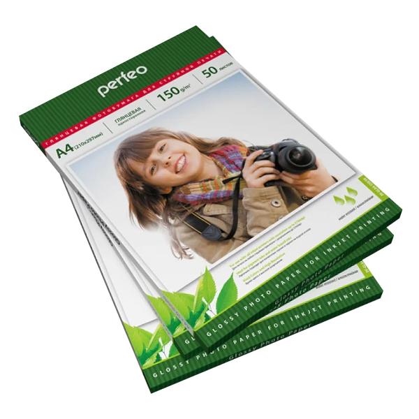 Фотобумага для принтера Perfeo GLA4-150/50