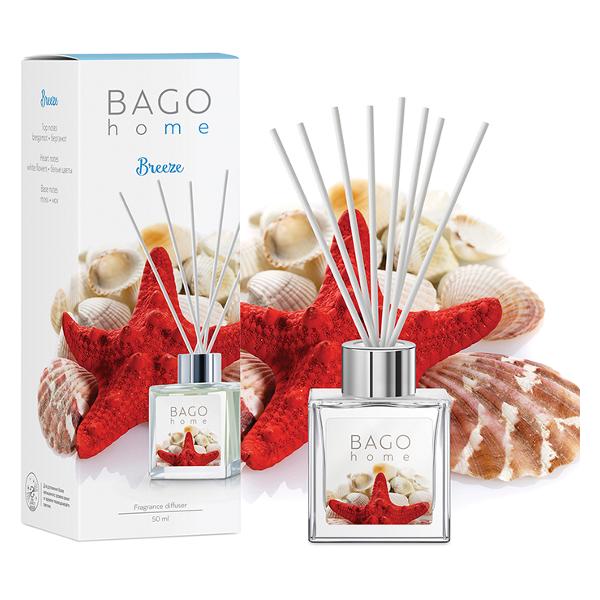 Аромадиффузор с палочками BAGO home Бриз 50 мл (BGH0615)