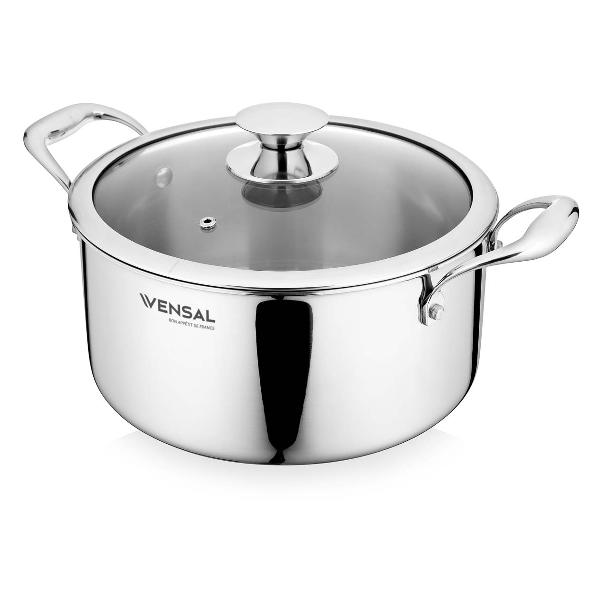 Кастрюля VENSAL VS1533 Le Chef трехслойная 6,3л 26см