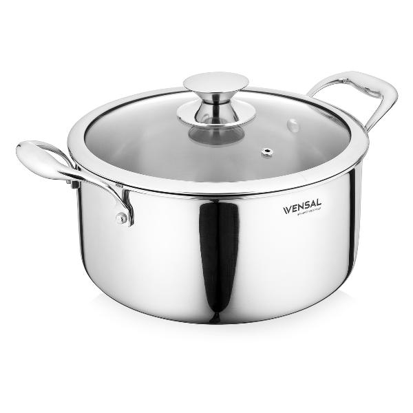 Кастрюля VENSAL VS1533 Le Chef трехслойная 6,3л 26см