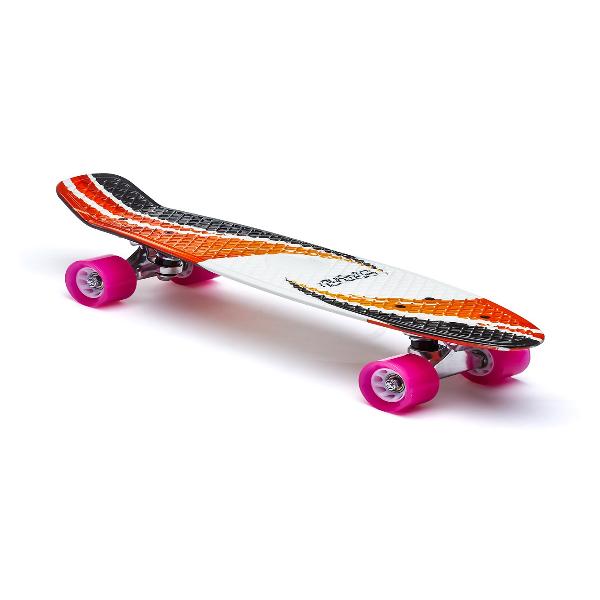 Скейт Atemi Аквапринт APB22D03 белый