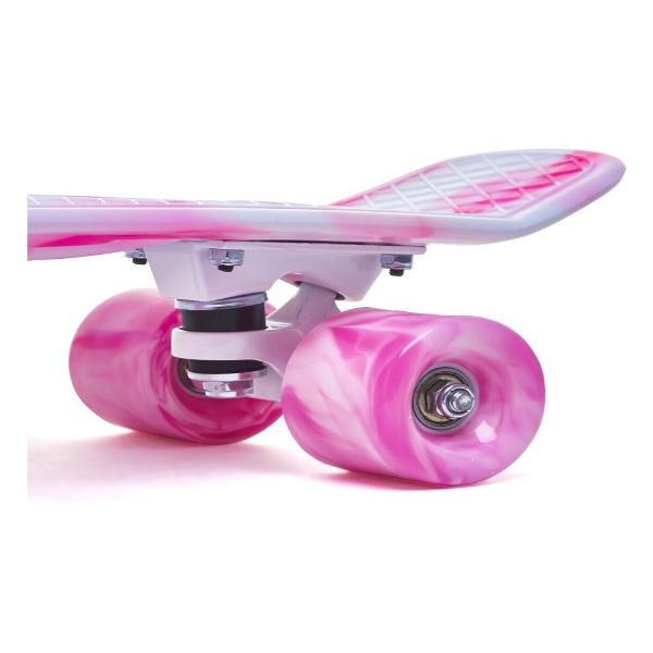 Скейт Atemi APB22D12 розово-белый