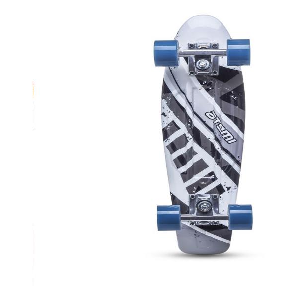 Скейт Atemi Аквапринт APB22D04 белый