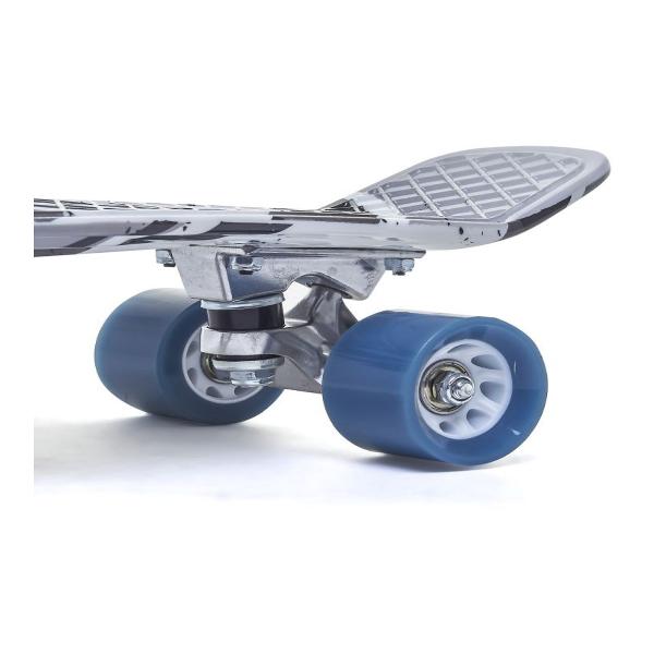 Скейт Atemi Аквапринт APB22D04 белый