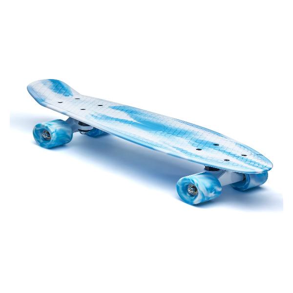 Скейт Atemi APB22D11 бело-голубой
