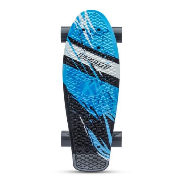 Скейт Atemi Аквапринт APB22D01 голубой