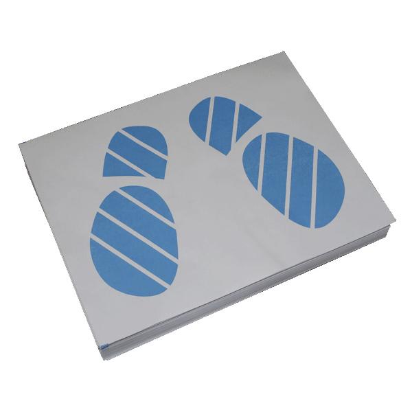 Коврик автомобильный Pingo двухслойные Следы&nbsp;ног 09954-2 405х500мм 500шт