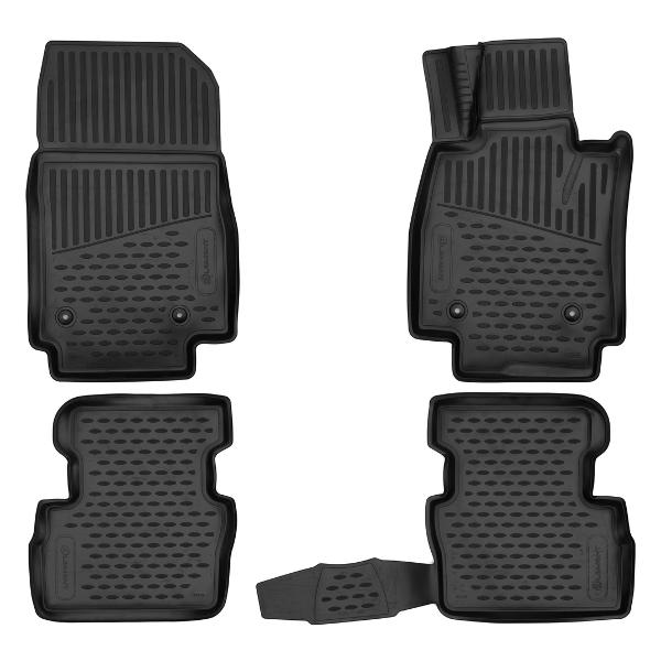 Коврик автомобильный Element MAZDA&nbsp;2&nbsp;2014&nbsp;- П.Р.&nbsp;Хб&nbsp;4шт.&nbsp; ELEMENT3DA0N019210k