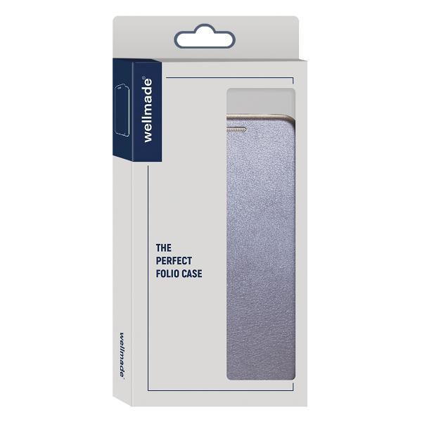 Чехол WELLMADE для Samsung Galaxy M31 серебристый