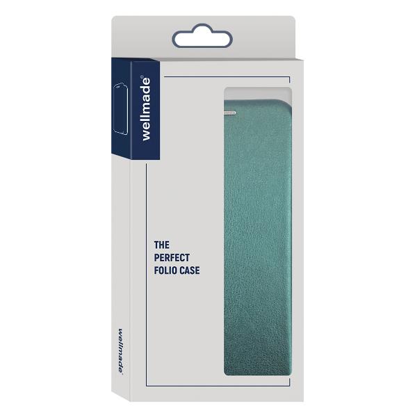 Чехол WELLMADE для Samsung Galaxy M31 темно-зеленый