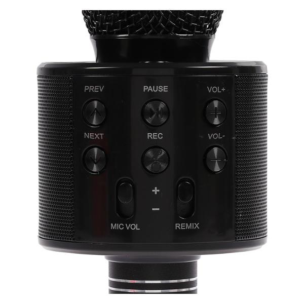 Микрофон вокальный Luazon Home LZZ-56 чёрный 3916281