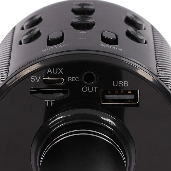 Микрофон вокальный Luazon Home LZZ-56 чёрный 3916281