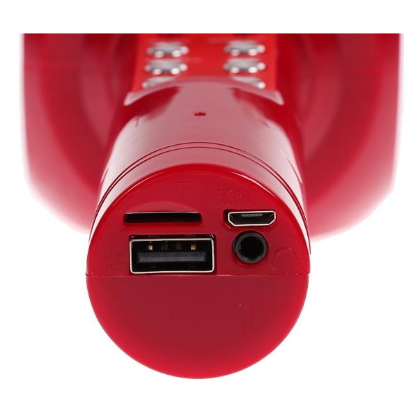 Микрофон вокальный Luazon Home LZZ-60 красный 3916280