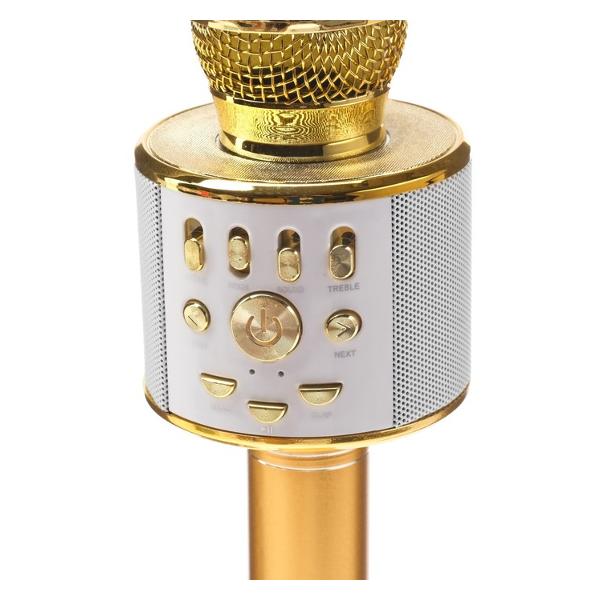 Микрофон вокальный Luazon Home LZZ-70 золотистый 4495050