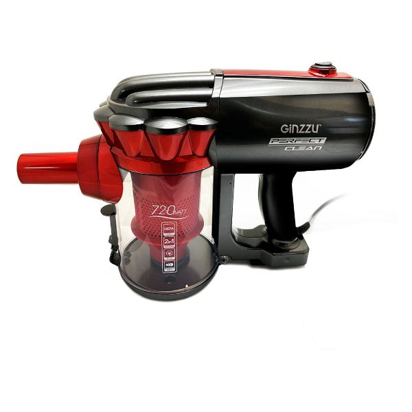 Пылесос ручной (handstick) Ginzzu VS118 красный