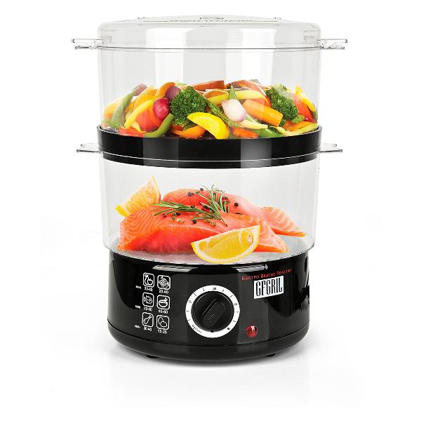 Пароварка GFGRIL GFS-2M-black