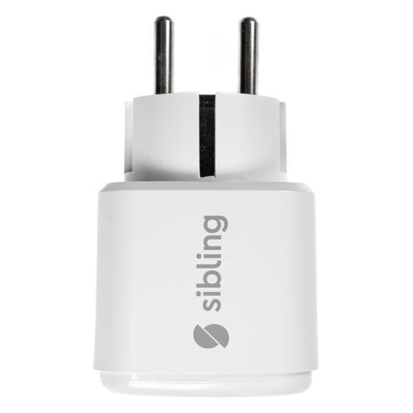 Умная розетка Sibling люкс с расходомером Powerswitch-F 16А