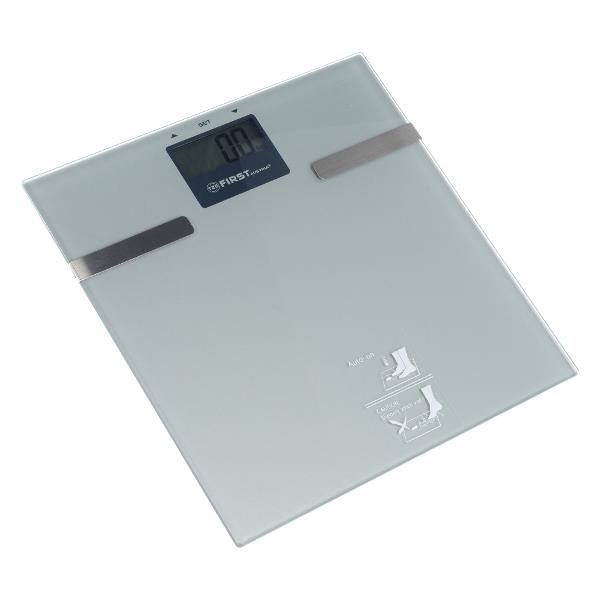 Весы напольные FIRST FA-8006-3-SI серебристые