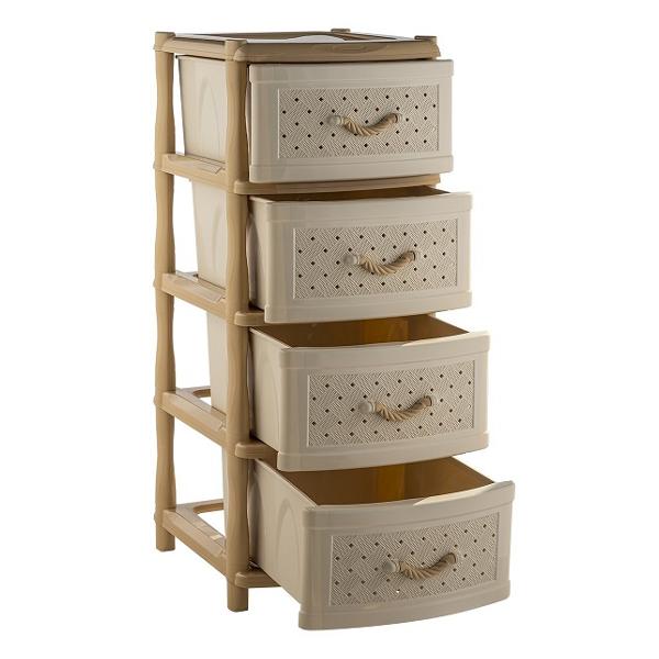 Комод бельевой Элластик-Пласт 4 ящика (ЭП 805118)