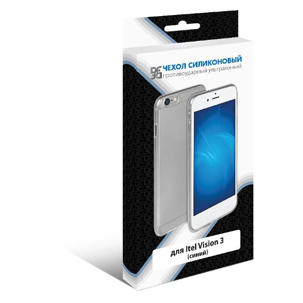 Чехол DF для Itel Vision 3 itCase-06 синий