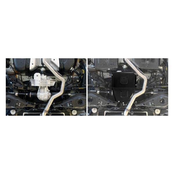 Защитный комплект для автомобиля АвтоБроня 111.09427.1 штампованная сталь 1.4мм с крепежом