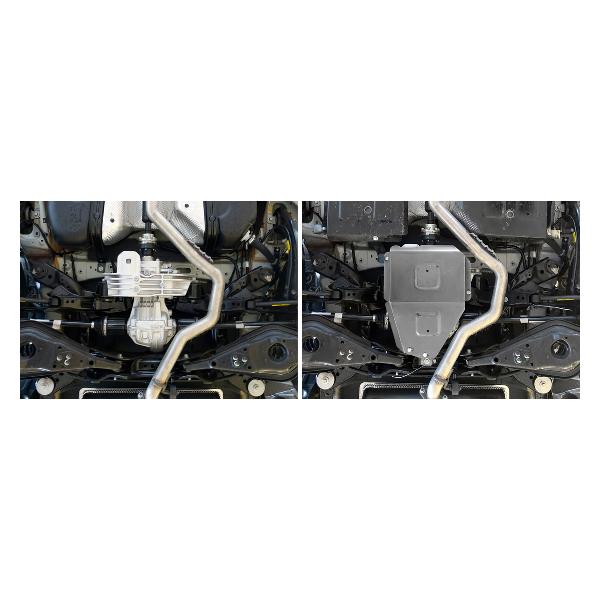 Защитный комплект для автомобиля Rival 333.9427.1 штампованная алюминий 3мм с крепежом