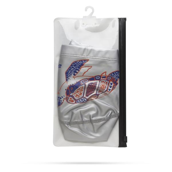 Шапочка Atemi PU 305 серебро принт