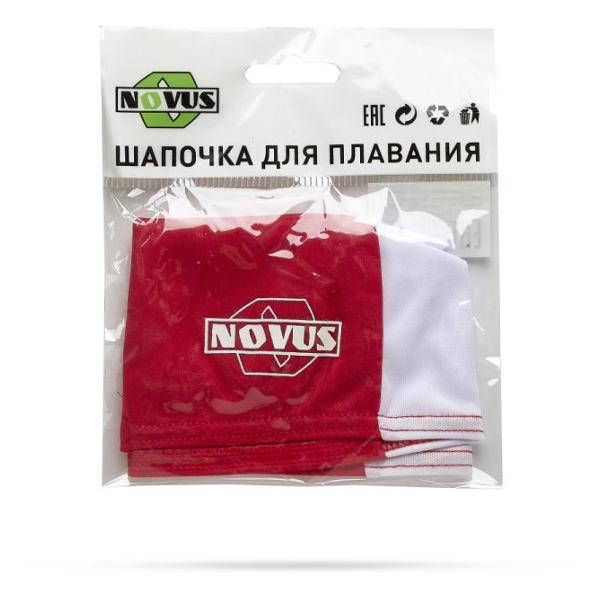 Шапочка NOVUS NPC-41 красный-белый