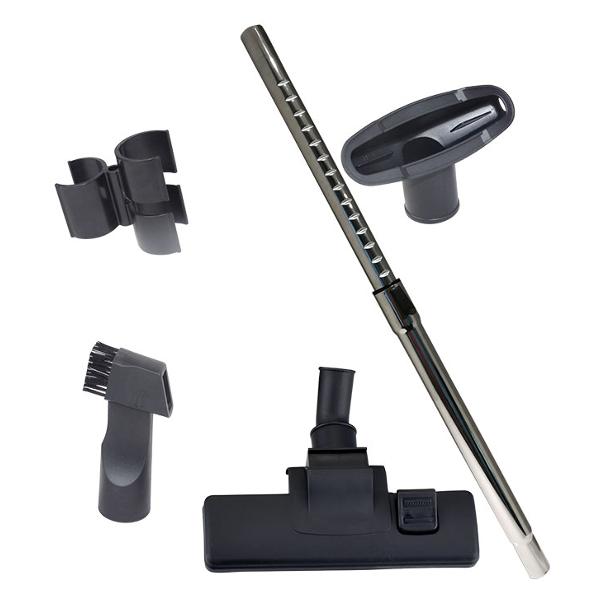 Пылесос с пылесборником Delta Lux DL-0848 черный