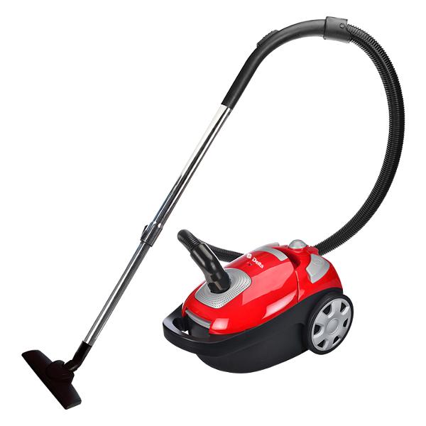 Пылесос с пылесборником Delta DL-0840 красный фото