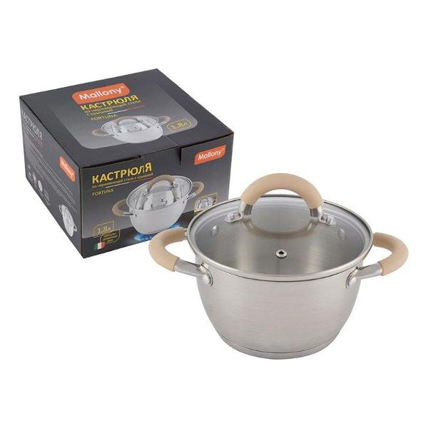 Кастрюля Mallony 007217 Fortuna 1,8 литра