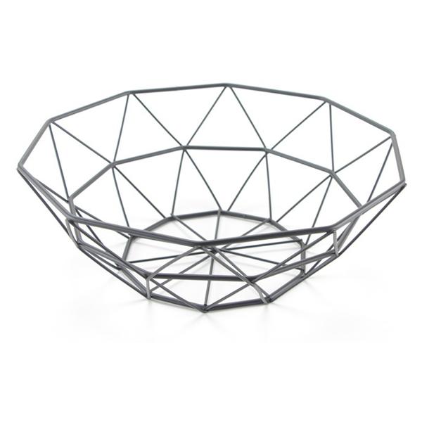 Ваза для фруктов ZDK 26х26*х11,5см (371563)