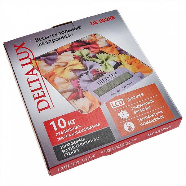 Весы кухонные Delta Lux DE-002KE