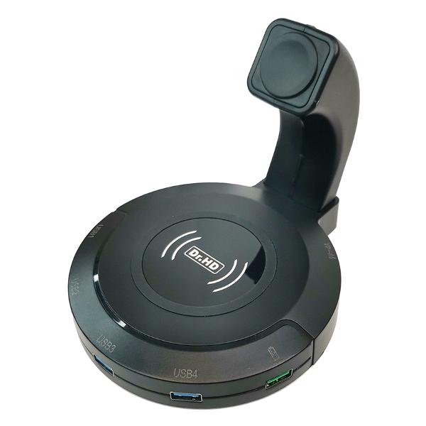 Беспроводное зарядное устройство Dr.HD 305 Super Charging Organizer USB 3.0