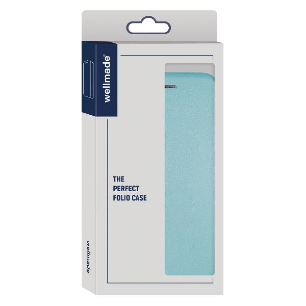 Чехол WELLMADE для Xiaomi Redmi Note 11 голубой