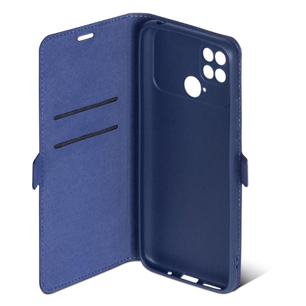 Чехол DF для Itel Vision 3 Plus itFlip-09 синий