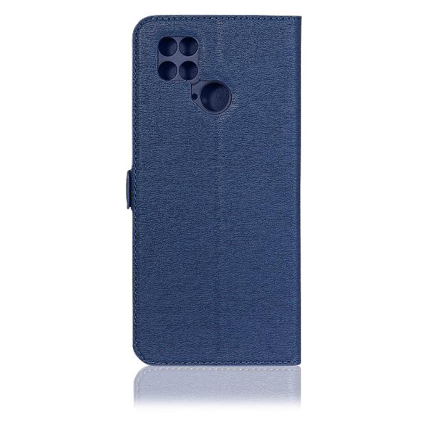 Чехол DF для POCO C40 poFlip-11 синий