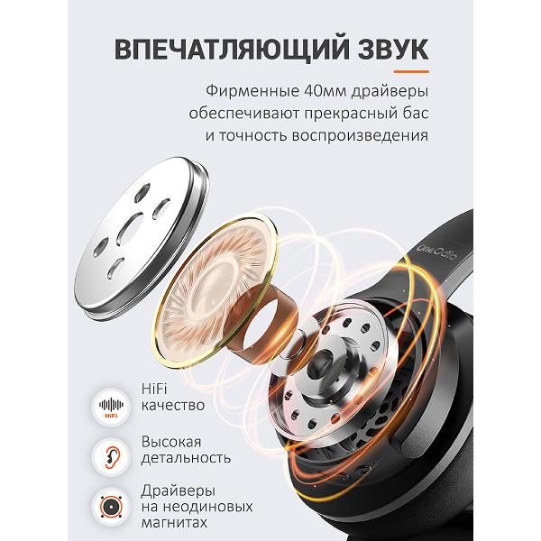 Наушники полноразмерные Bluetooth OneOdio A30