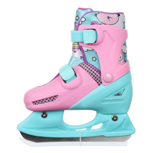 Коньки роликовые ONLITOP ледовые 223Y с роликовой платформой, размер 34-37