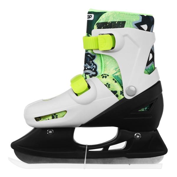 Коньки роликовые ONLITOP ледовые 223Y с роликовой платформой, раз. 30-33