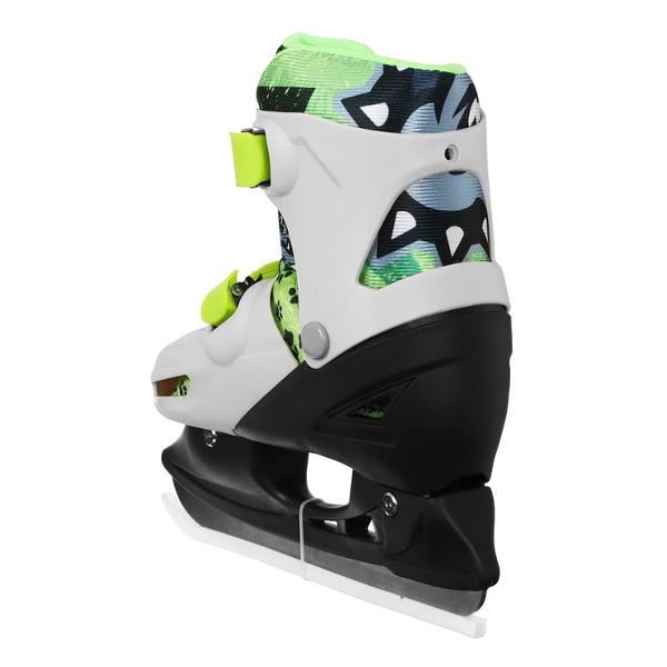 Коньки роликовые ONLITOP ледовые 223Y с роликовой платформой, раз. 30-33