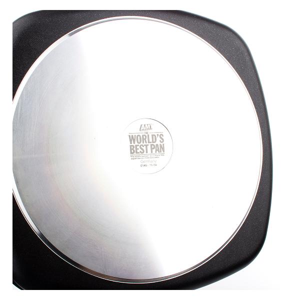 Сковорода гриль AMT Gastroguss 26х26 см E264G FIX