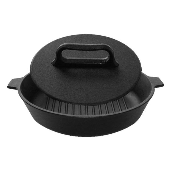 Сковорода гриль Камская посуда ГУ8063