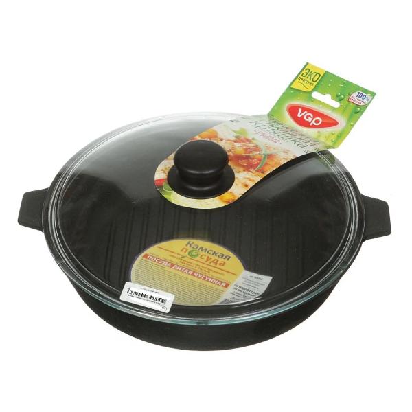 Сковорода гриль Камская посуда ГУ8062