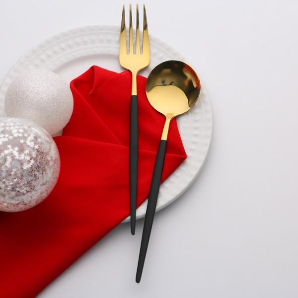 Столовый прибор Семейные традиции Happy new year 6964020