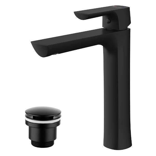 Смеситель Lemark LM7209BL Ursus PVD (для раковины)