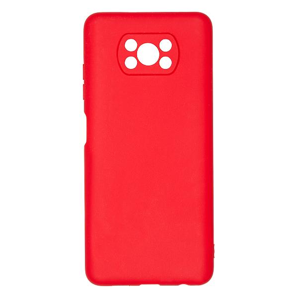 Чехол Pero для POCO X3 красный